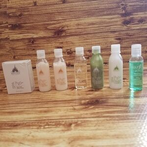 Disney H2O+ Travel Set Sea Salt Shampoo Condition Body Wash Lotion 1.25 Fl Oz